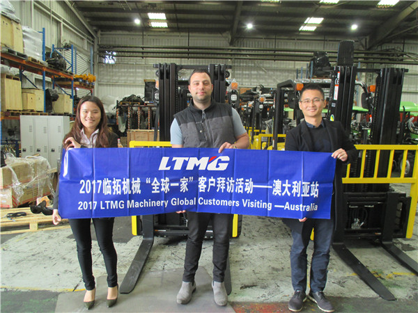 2017 LTMG Machinery Global Customers Visiting——Australia