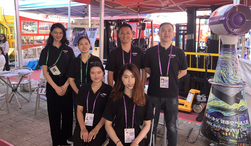 LTMG Machinery celebrate the harvest of the 126th Canton Fair