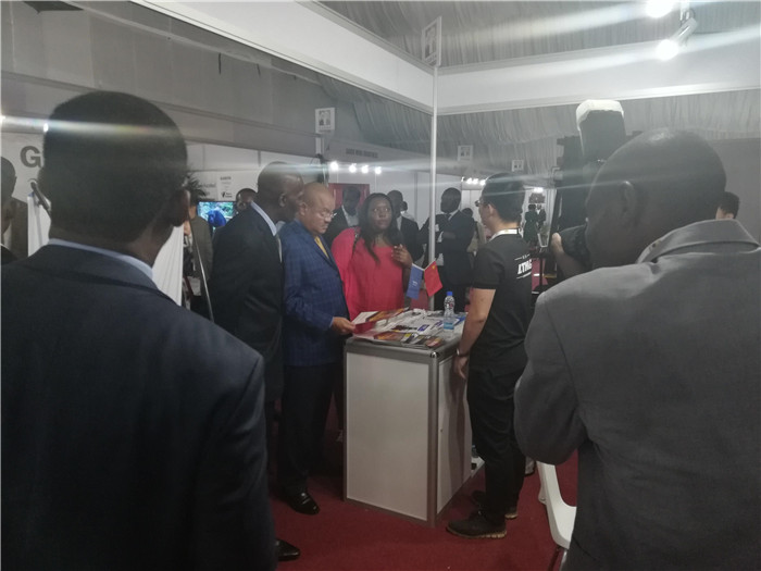 LTMG Machinery In the Gabon Wood Show 2018